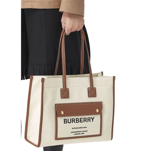 burberry canvas tote nordstrom|burberry mini horseferry canvas tote.